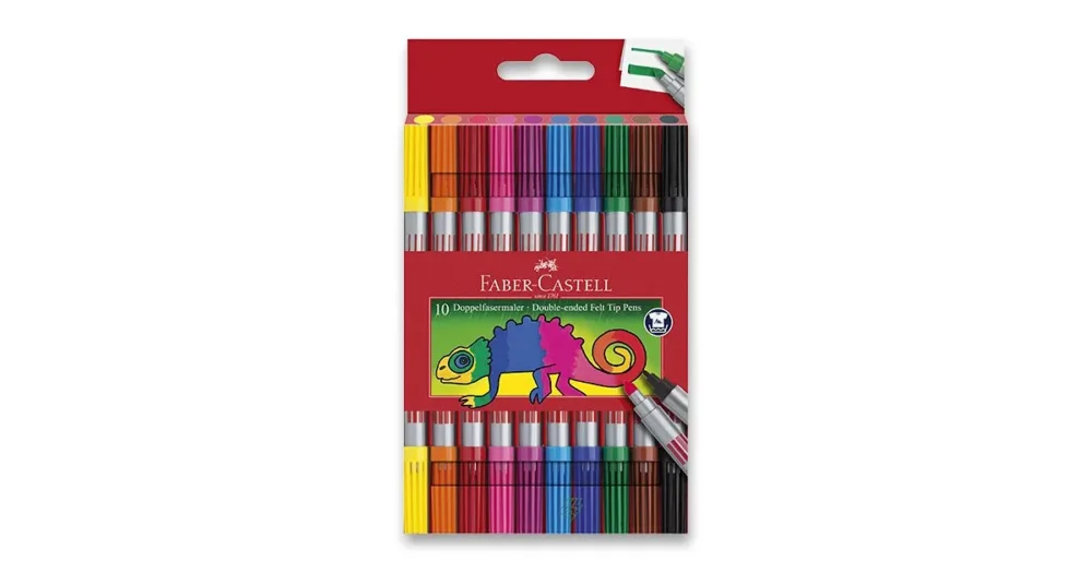 Výprodej Dětské fixy Faber-Castell, 10 barev
