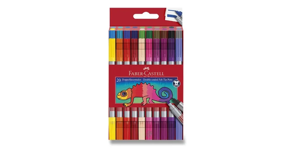Dětské fixy Faber-Castell, 20 barev Odeslání Ihned