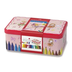 Dětské fixy Faber-Castell Connector - Balerínka, 33 barev Jen Po Omezenou Doba