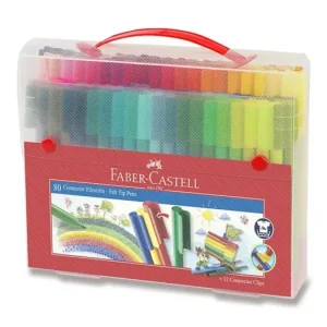 Top Prodej Dětské fixy Faber-Castell Connector, taška, 80 barev