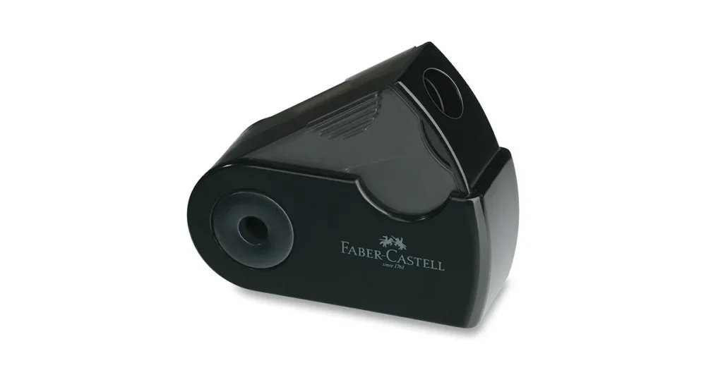 Ořezávátko Faber-Castell Sleeve Mini Black, 1 otvor Nízká Cena