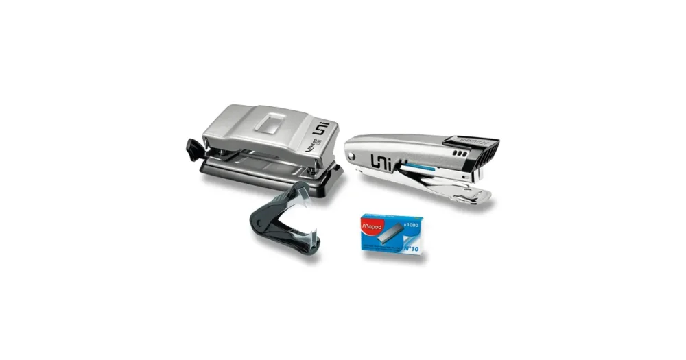 Kancelářská sada děrovačka + sešívačka + rozešívač Maped Universal Office Set No.10 Autentický