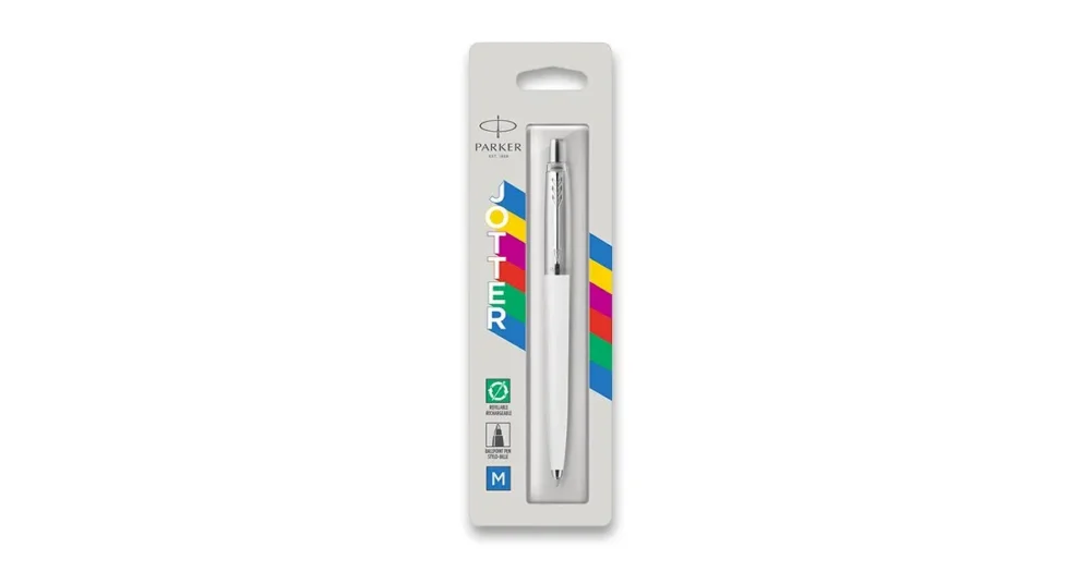 Parker Jotter Originals White - kuličkové pero, blistr Originální
