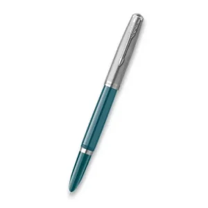 Cenový Hit Parker 51 Teal Blue CT - plnící pero, hrot F