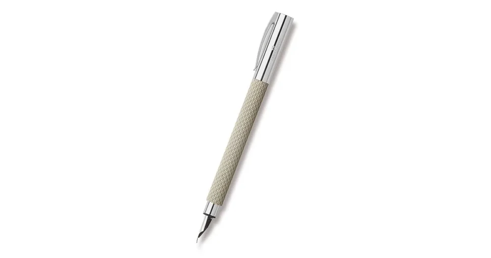 Faber-Castell Ambition OpArt White Sand - plnící pero, hrot M Pouze Dnes