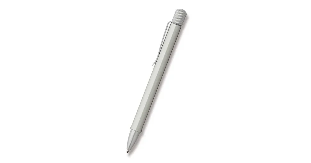 Faber-Castell Hexo Silver Matt - kuličkové pero Cenově Výhodný