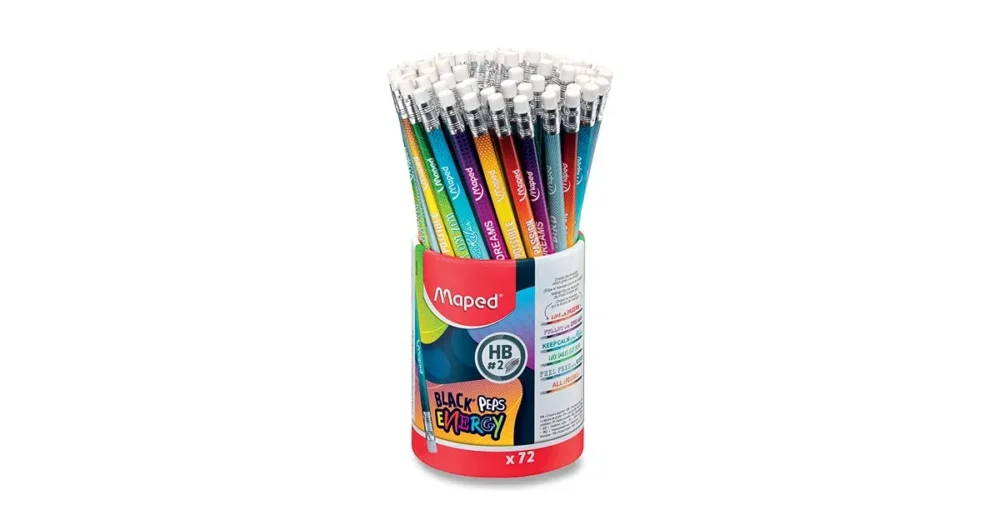 Grafitová tužka Maped Black'Peps Energy - tvrdost HB Top Prodej
