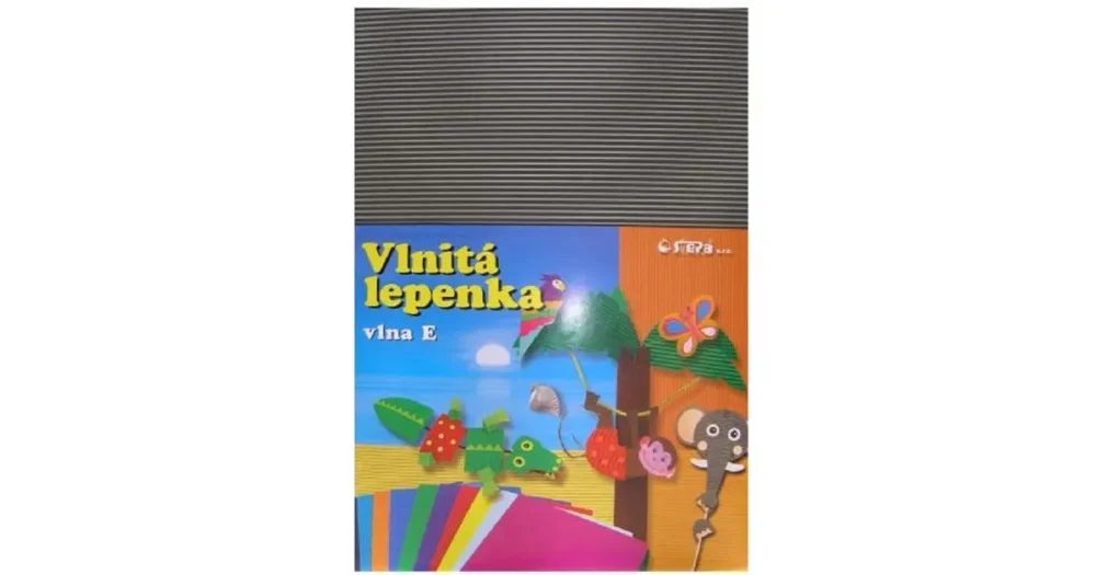 Vrácení Zdarma Vlnitá lepenka B4 šedá - rovná vlna, 10ks