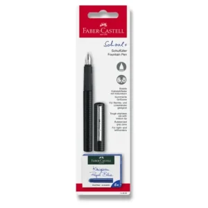 Bombičkové pero Faber-Castell hrot M - karbonové Novinka
