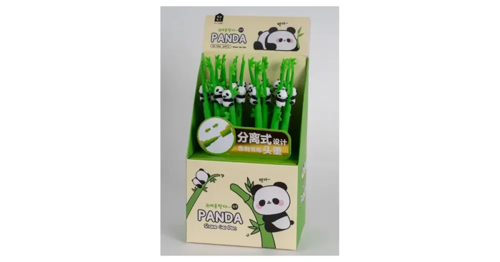 Nová Kolekce Pero gelové Silky - Panda mix