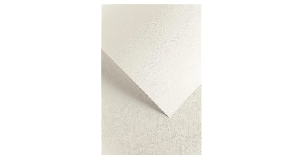 Galeria Papieru ozdobný papír Borneo bílá 220g, 20ks Aktuální