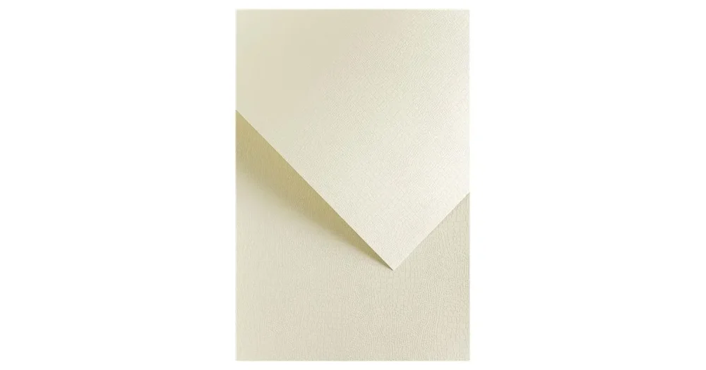 Galeria Papieru ozdobný papír Borneo ivory 220g, 20ks Ihned K Objednání