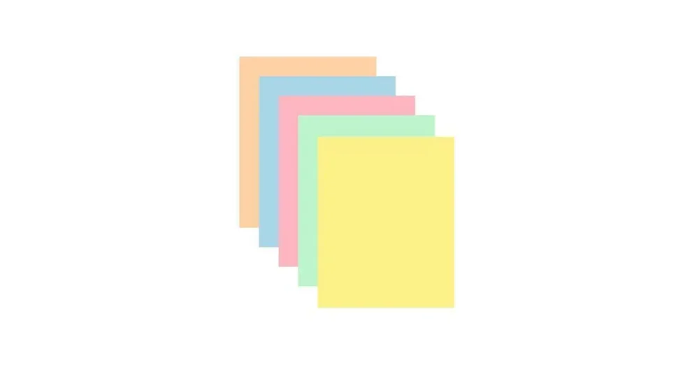 Xerografický papír barevný XEROX Symphony A4, 80g - pastel mix, 5x50 listů Rychlé Dodání