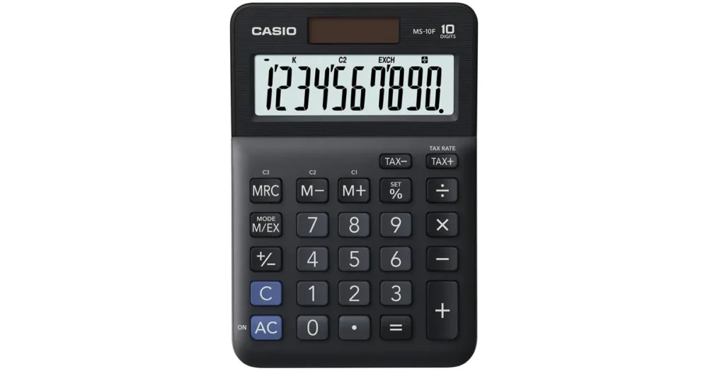 Kalkulačka stolní CASIO MS 10 F Akce
