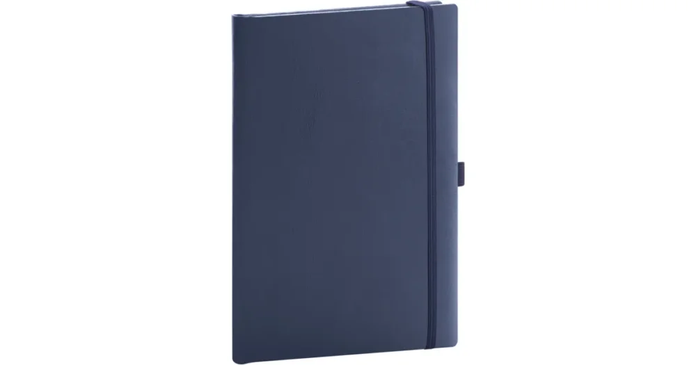 Akční Cena Notes NOTIQUE tečkovaný 15 x 21 cm - Balacron tmavě modrý