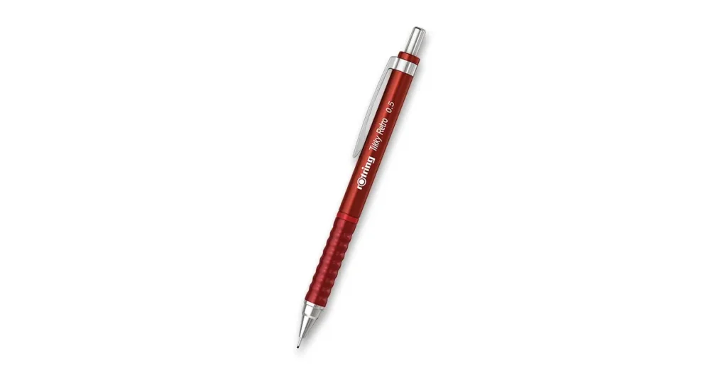 Mikrotužka Rotring Tikky Retro, 0,5 mm - červená Víkendová Akce