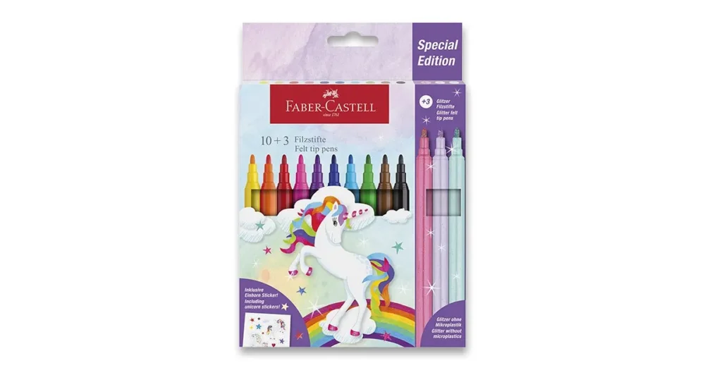 Fixy Faber-Castell Unicorn, 13 barev Autentický