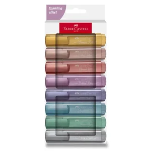 Top Prodej Sada zvýrazňovačů Faber-Castell Textliner 46 Metallic - 8 barev