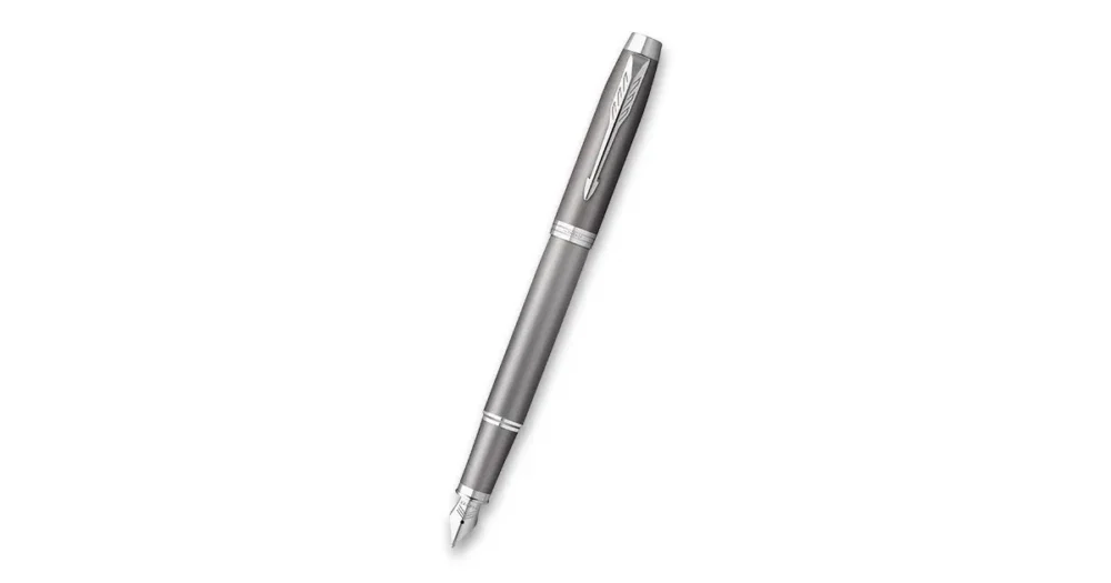 Vysoce Kvalitní Parker IM Writing Rituals Grey CT - plnicí pero, hrot F