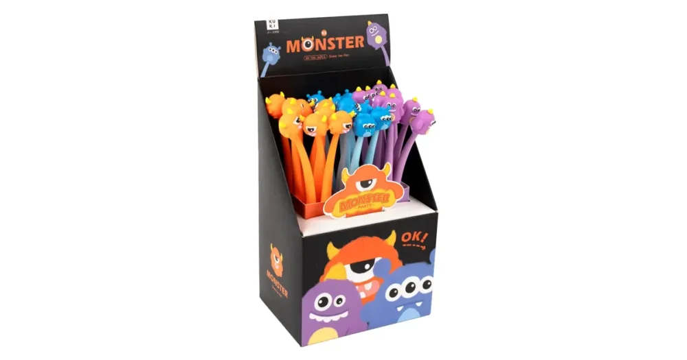 Gelové pero Silky - Monsters, mix barev Poslední Šance