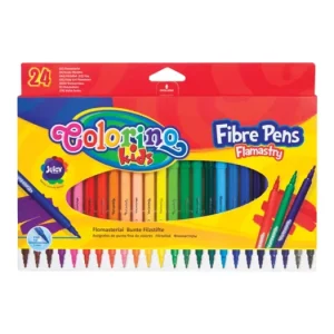 Cenově Výhodný Fixy kulaté Colorino, 24 barev