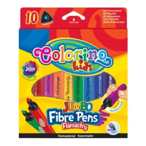Pouze Dnes Fixy trojhranné Colorino JUMBO, 10 barev