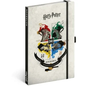 Zlevněný Notes NOTIQUE linkovaný 13 x 21 cm - Harry Potter