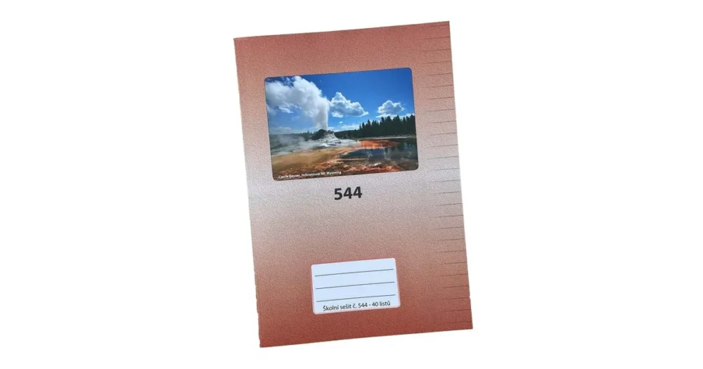 Školní sešit 544 A5 linka 40ls bezdřevý Koupit Online