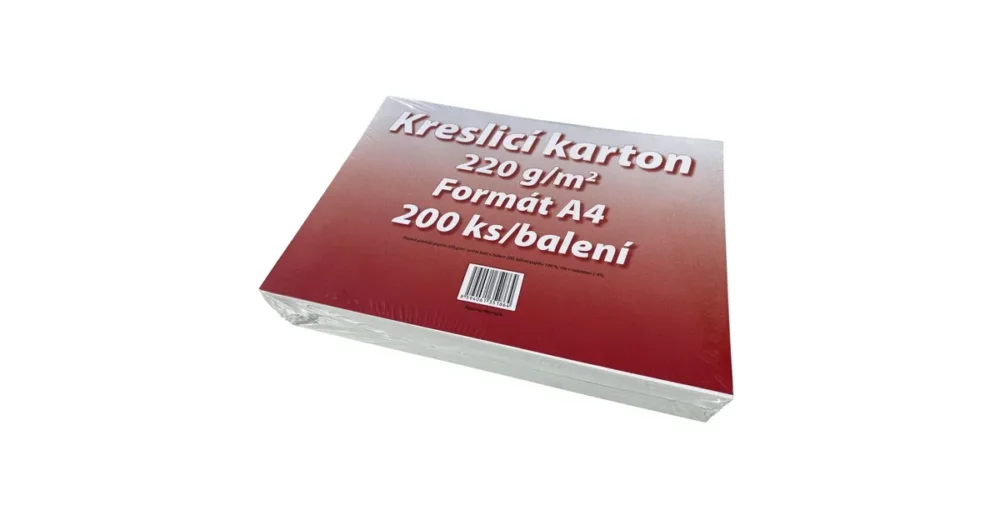 Dokud Zásoby Vydrží Kreslící karton A4 220g bílý, 200 listů