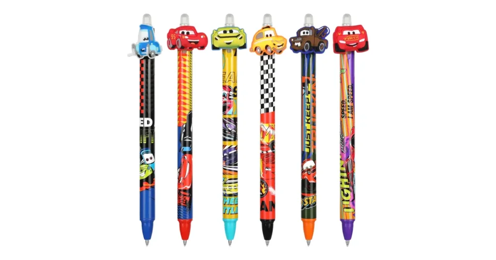 Bezpečná Platba Gumovatelné pero Colorino Cars, modrá náplň