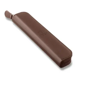 Rychlé Dodání Pouzdro na zip PU Parker - hnědé
