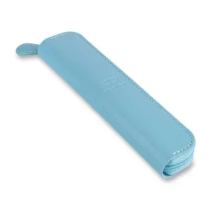 Pouzdro na zip PU Parker - pastelově modré Originální