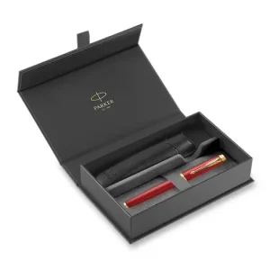 Autentický Parker IM Premium Red GT - plnicí pero v dárkové kazetě s pouzdrem