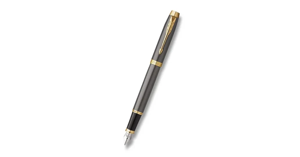 Autentický Parker IM Core Grey GT - plnicí pero, hrot F