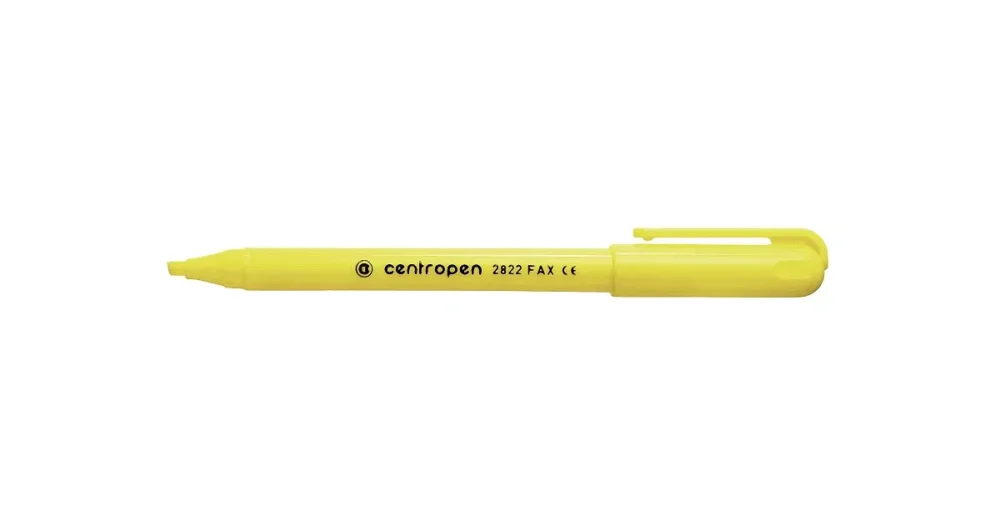 Zvýrazňovač Centropen 2822 - žlutý Sleva