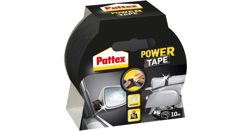 Lepicí páska Pattex Power Tape 10 m - černá Must-Have