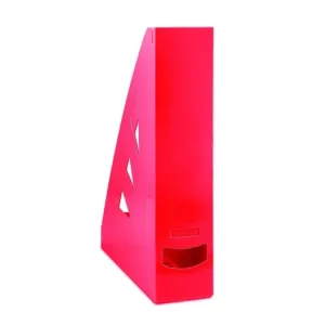 Stojan na časopisy Office Products, A4/70 mm - červený Kup Teď