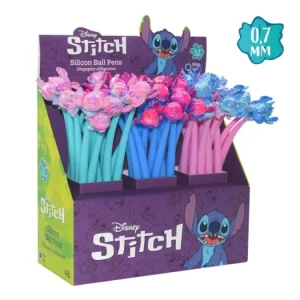 Aktuální Kuličkové pero Colorino Flexi, modrá náplň - Stitch Black
