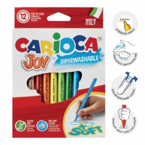 Cenový Hit Fixy dětské Carioca Joy, hrot 2,8mm, 12 ks