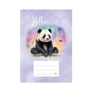 Vrácení Zdarma Školní sešit LUX A5 širší linka 20ls 523 MFP, lamino desky - Panda