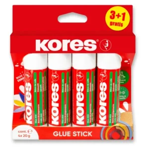 Lepicí tyčinka Kores 20 g, balení 4ks Speciální Cena