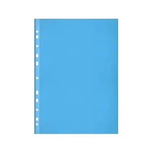 Prospektový obal A4 hladký, 50 mikronů, HERLITZ, 100ks - modrý Akce
