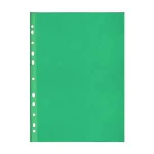 Prospektový obal A4 hladký, 50 mikronů, HERLITZ - zelený Cenově Výhodný