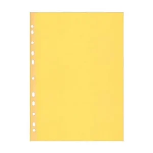 Časově Omezené Prospektový obal A4 hladký, 50 mikronů, HERLITZ, 100ks - žlutý