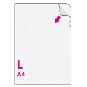 Must-Have Obal L A4 čirý Herlitz, 180 mikronů, pomerančový povrch
