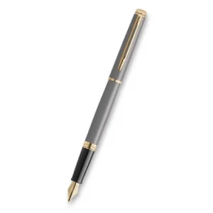 Super Cena Plnicí pero Waterman Hémisphére The Understated Edit Stone Grey GT, hrot F