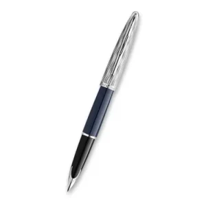 Plnicí pero Waterman Carène Made in France DLX Blue CT, hrot F Sleva