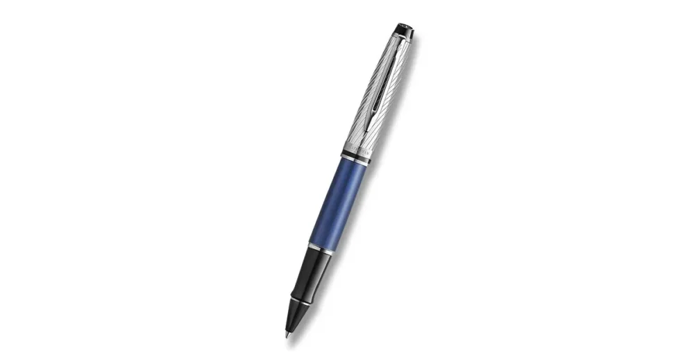 Top Prodej Roller Waterman Expert Deluxe, Metalic Blue CT
