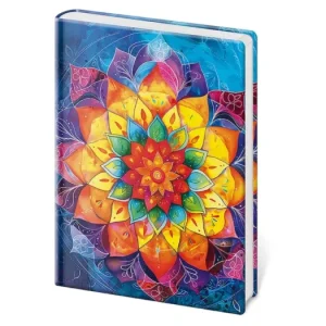 Vysoce Kvalitní Linkovaný zápisník Vario L - Mandala