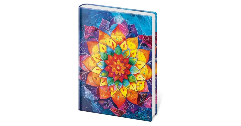 Vysoce Kvalitní Linkovaný zápisník Vario L - Mandala